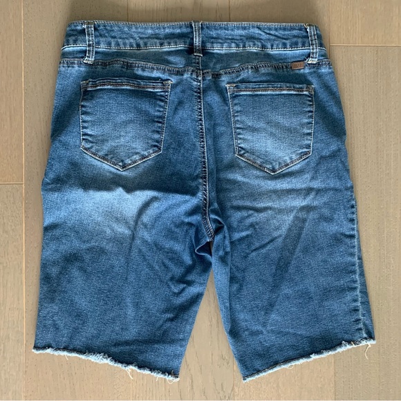 Nordstrom 1822 Denim Cutoff Blue Jean Shorts - Picture 3 of 5